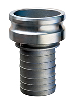 Aluminum Reducing Adapter x Hose Shank Aluminum Reducing Adapter x Hose Shank