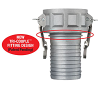 Tri-Couple ALSH Aluminum Part C Female Coupler x Hose Shank Tri-Couple ALSH Aluminum Part C Female Coupler x Hose Shank