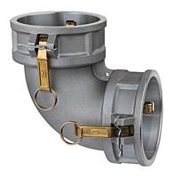 Aluminum Elbow Coupler x Coupler 90 Degree_DD90-AL Aluminum Elbow Coupler x Coupler 90 Degree_DD90-AL