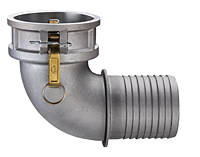 Aluminum Elbow Coupler x Hose Shank 90 Degree_DC90-A Aluminum Elbow Coupler x Hose Shank 90 Degree_DC90-A