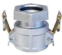 Aluminum Part BC Female Coupler x Compression Aluminum Part BC Female Coupler x Compression