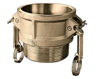 Brass Part B Female Coupler x Male NPT Brass Part B Female Coupler x Male NPT