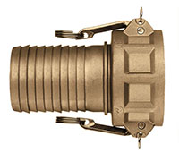 Brass Part C Female Coupler x Hose Shank Brass Part C Female Coupler x Hose Shank
