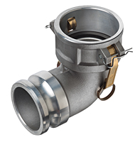 Aluminum Elbow Coupler x Adapter Aluminum Elbow Coupler x Adapter