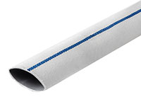 Mill Discharge Hose - Double Jacket with Blue Stripe Mill Discharge Hose - Double Jacket with Blue Stripe