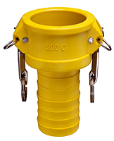 Nylon Part C Female Coupler x Hose Shank Nylon Part C Female Coupler x Hose Shank