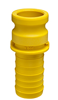 Nylon Part E Male Adapter x Hose Shank Nylon Part E Male Adapter x Hose Shank