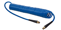 Series HSC2846 Blue Polyurethane Self-Store Tubing & Reinforced Hose Series HSC2846 Blue Polyurethane Self-Store Tubing & Reinforced Hose