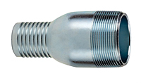 Jump Size Hose Nipple (Zinc Plated Steel) NPT Threads_SPRN Jump Size Hose Nipple (Zinc Plated Steel) NPT Threads_SPRN