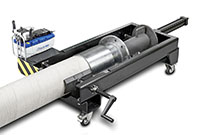 Industrial Hose Pusher 8 in. Capacity Pushing Equipment Industrial Hose Pusher 8 in. Capacity Pushing Equipment