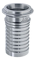 MILS-SS Series Sanitary Crimp Hose Fitting 316SS Male I-Line x Hose Shank MILS-SS Series Sanitary Crimp Hose Fitting 316SS Male I-Line x Hose Shank