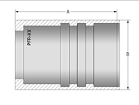 PFR Non-Skive Ferrules - PFR - Piranhaflex™ PFR Non-Skive Ferrules - PFR - Piranhaflex™