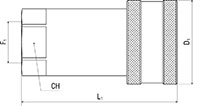 Secondary Image - AG Ball Industry Standard Female Coupler with Female Thread