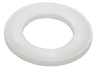 White Polyamide Washers White Polyamide Washers