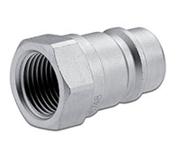 Primary Image - ISO A Male Coupler with Female Thread Primary Image - ISO A Male Coupler with Female Thread