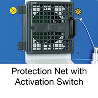 Protection Net with Activation Switch Protection Net with Activation Switch