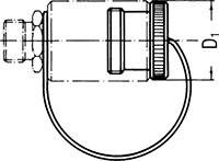 10,000 PSI Industry Standard Plastic Dust Plug 10,000 PSI Industry Standard Plastic Dust Plug