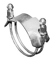 Tiger Clamps™ Spiral Double Bolt Clamps for Counterclockwise Helix Hoses Tiger Clamps™ Spiral Double Bolt Clamps for Counterclockwise Helix Hoses