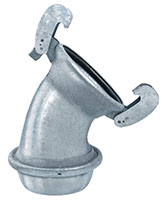 45 Degree Elbow Female Socket x Male Ball (Type A) (Includes Buna Gasket) 45 Degree Elbow Female Socket x Male Ball (Type A) (Includes Buna Gasket)