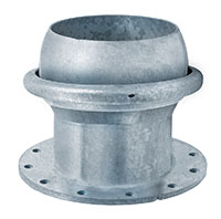 Male Ball x 150 # ASA Flange (Type A) (Includes Connection Ring) Male Ball x 150 # ASA Flange (Type A) (Includes Connection Ring)
