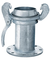 Male Ball x 150# ASA Flange (Type B)(Includes Locking Lever Ring) Male Ball x 150# ASA Flange (Type B)(Includes Locking Lever Ring)