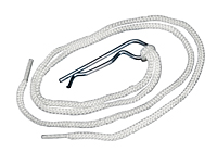Carbon Steel Safety Clip with Lanyard Carbon Steel Safety Clip with Lanyard