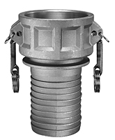 Item Image - Aluminum Part C Female Coupler x Hose Shank Item Image - Aluminum Part C Female Coupler x Hose Shank
