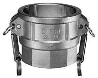 Item image - Stainless Steel Part D Female Coupler x Female NPT Item image - Stainless Steel Part D Female Coupler x Female NPT