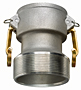 Aluminum Reducing Coupler x Male NPT Aluminum Reducing Coupler x Male NPT