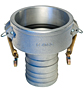 Aluminum Reducing Coupler x Hose Shank Aluminum Reducing Coupler x Hose Shank