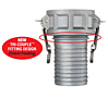 Tri-Couple ALSH Aluminum Part C Female Coupler x Hose Shank