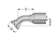 Code 61 Flange 45 Degree Code 61 Flange 45 Degree