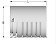 A Series Non-Skive Ferrules - AF1 A Series Non-Skive Ferrules - AF1