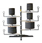 KuriCrimp™ 93.4 in. Length Six Coil Horizontal Hose Rack KuriCrimp™ 93.4 in. Length Six Coil Horizontal Hose Rack