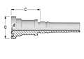 O-Ring Flange SAE J518 Code 62 Interlock