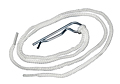 Carbon Steel Safety Clip with Lanyard Carbon Steel Safety Clip with Lanyard