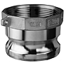 Item Image - Stainless Steel Part A Male Adapter x Female NPT Item Image - Stainless Steel Part A Male Adapter x Female NPT