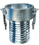 Ductile Part C Female Coupler X Hose Shank Ductile Part C Female Coupler X Hose Shank