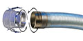 Tec-Flex™ HT-FLEX™ Series Interlocked Metal Hose Assemblies